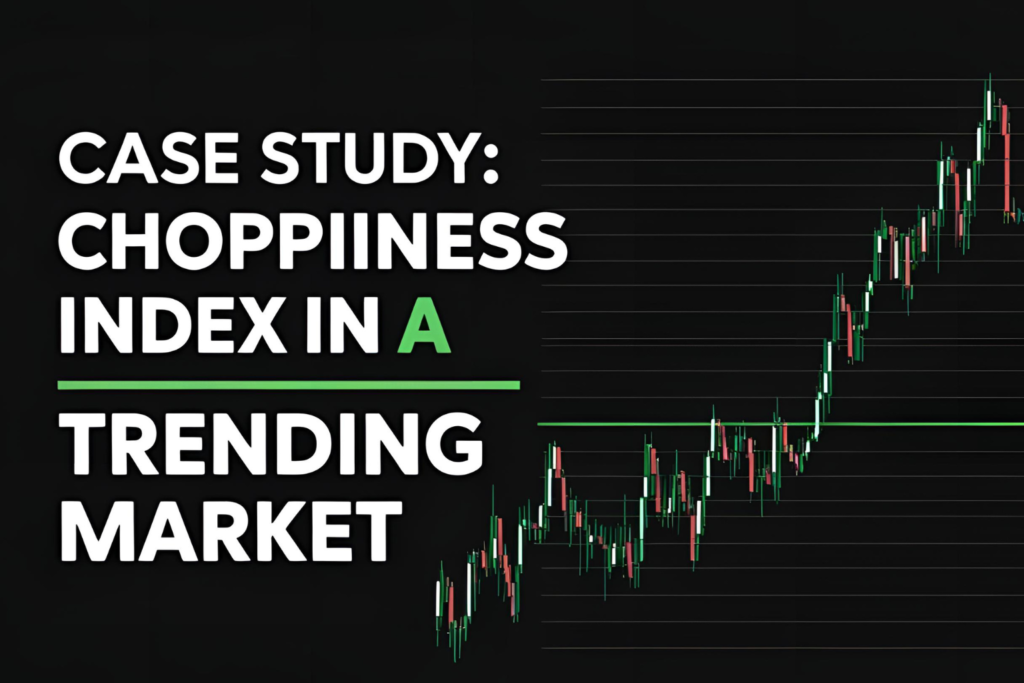 Choppiness Index trending market